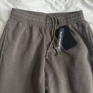 Brand new with tags Alphalete Unisex Cotton Sweatpants - Cozy Lounge Sweatpants